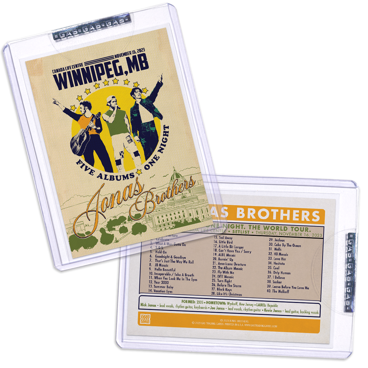 Winnipeg Trading Card