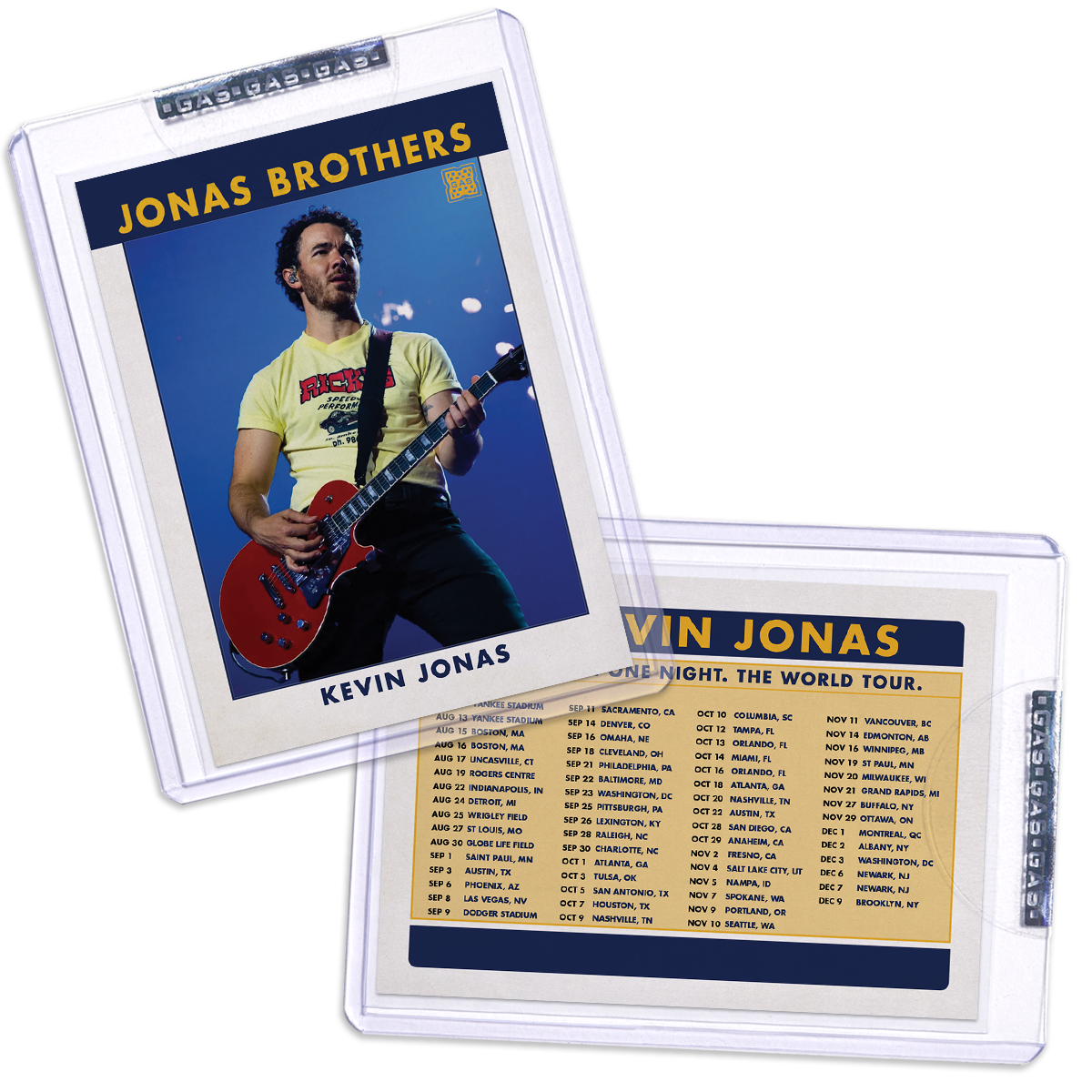 Kevin Jonas Trading Card # 8