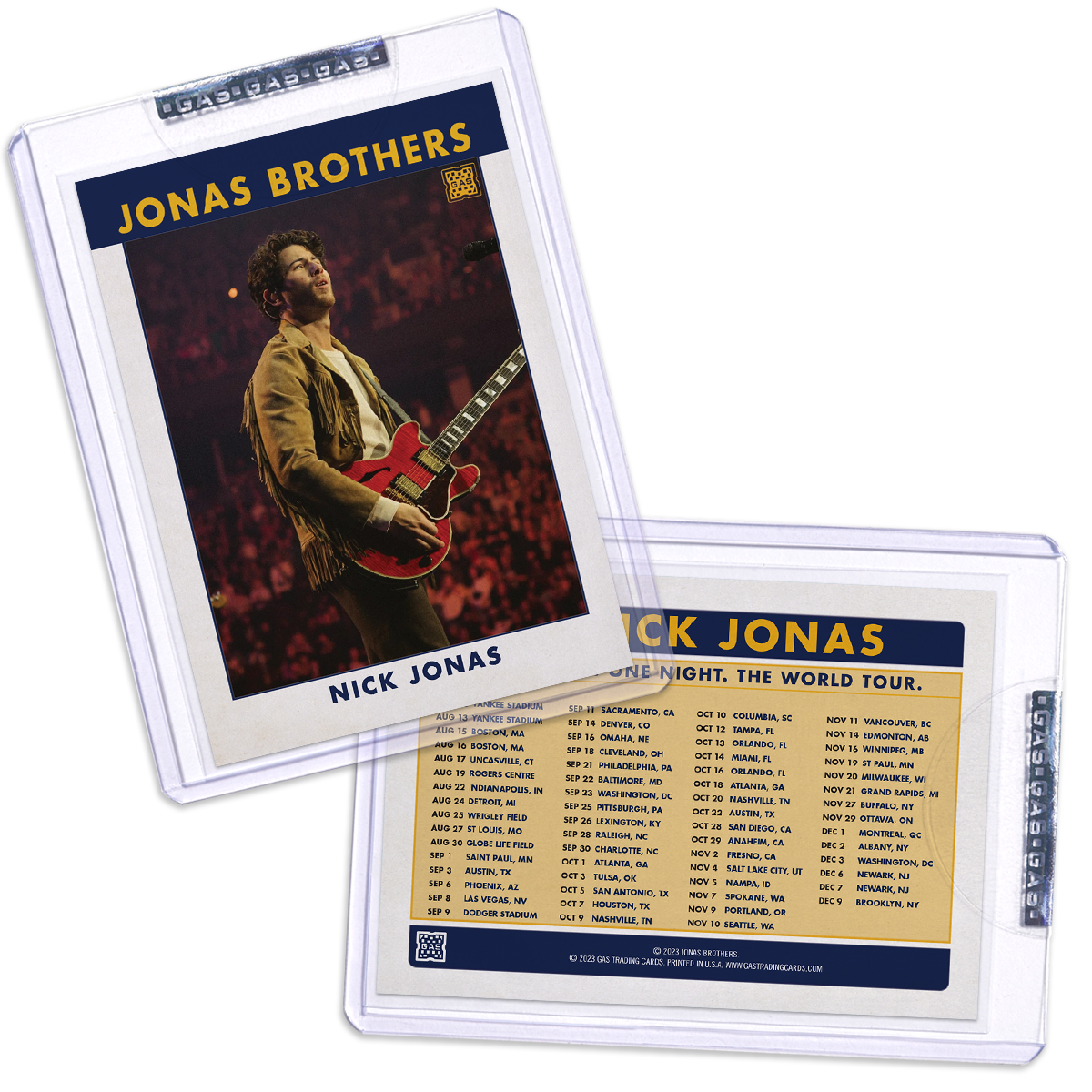 Nick Jonas Trading Card # 7