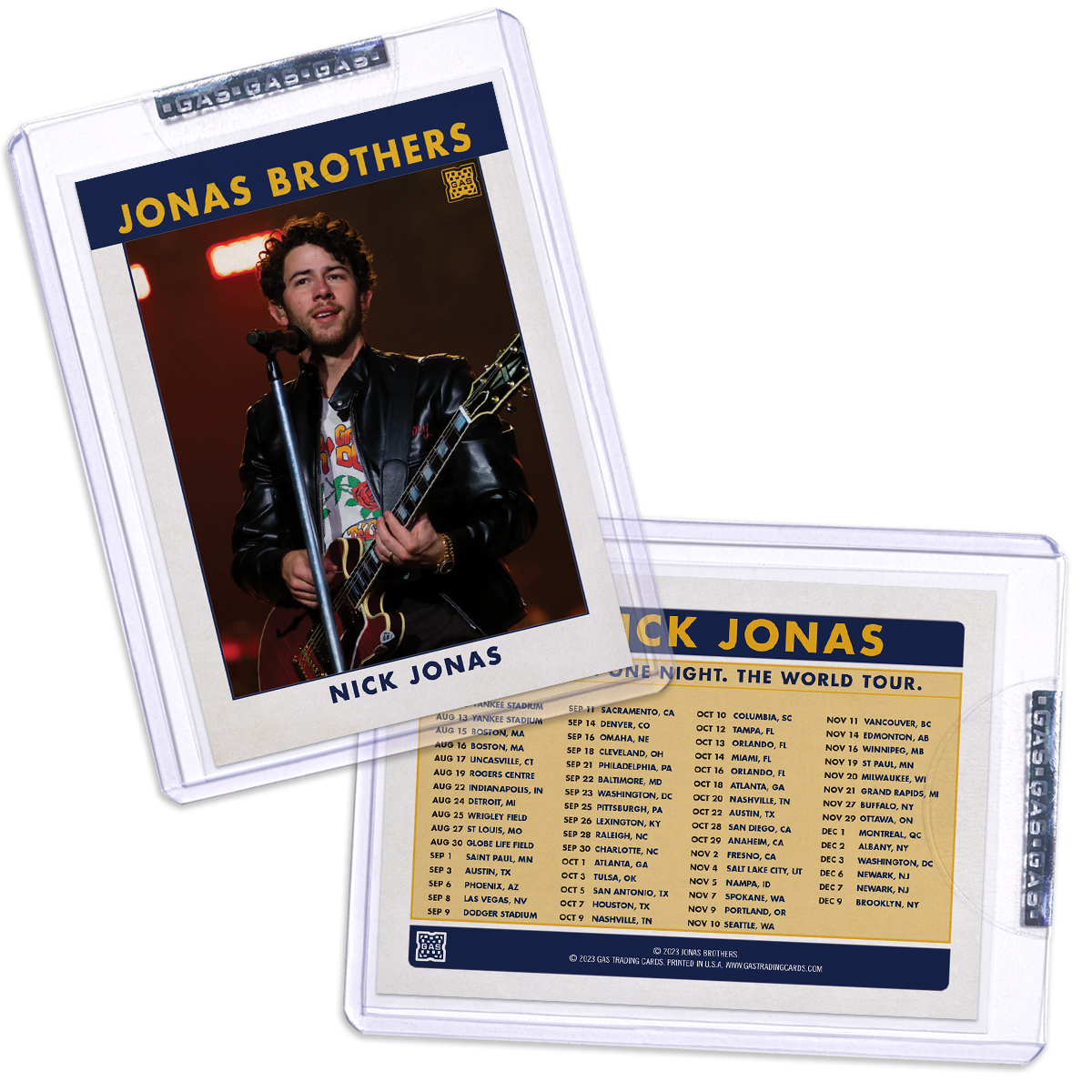 Nick Jonas Trading Card # 9