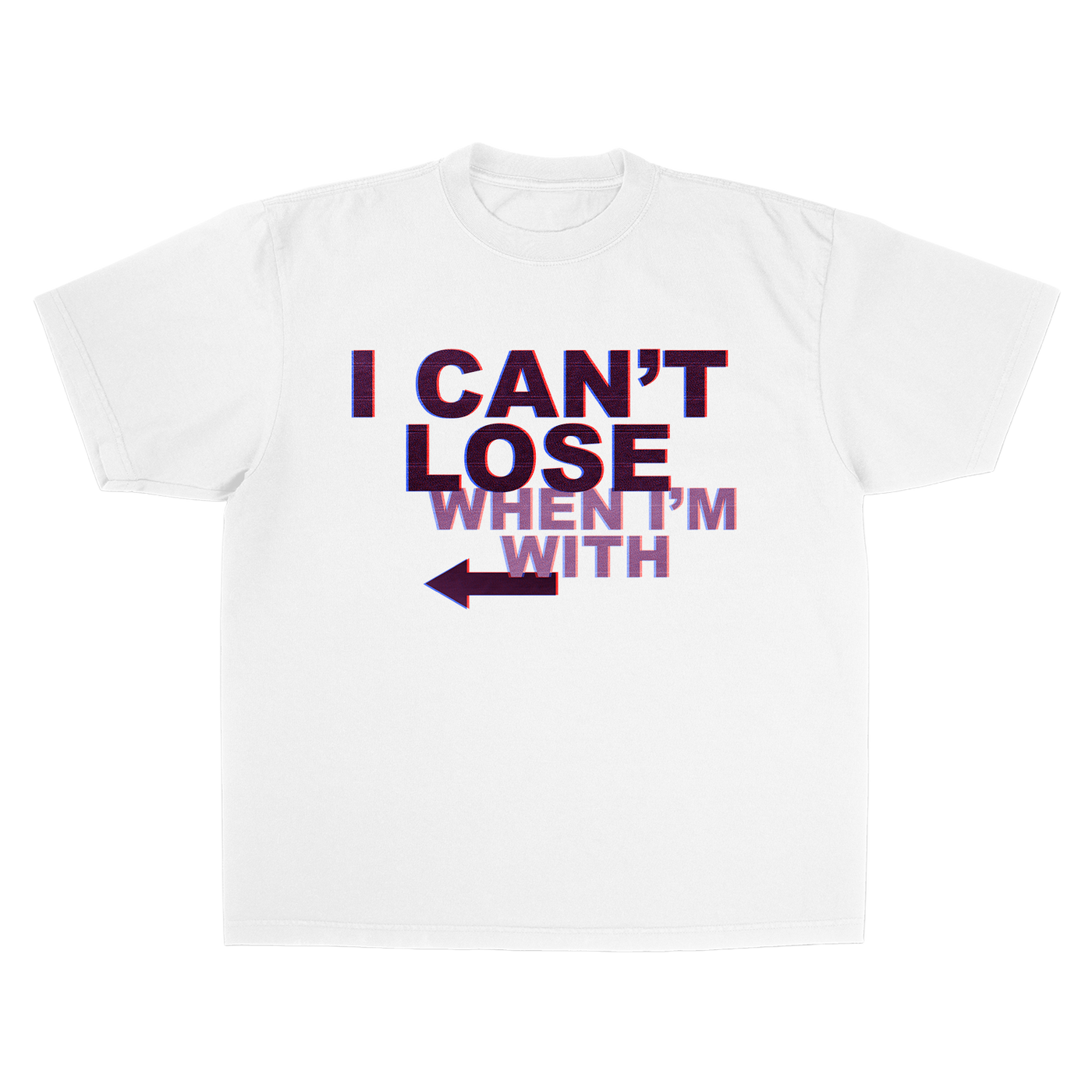 I Can't Lose Arrow Tee - Left