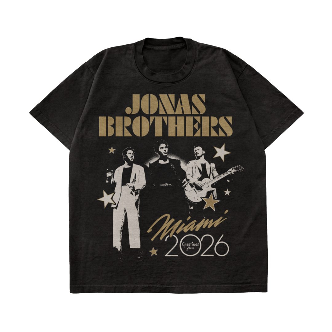 Greetings From Your Hometown - Miami, FL Tee – Jonas Brothers