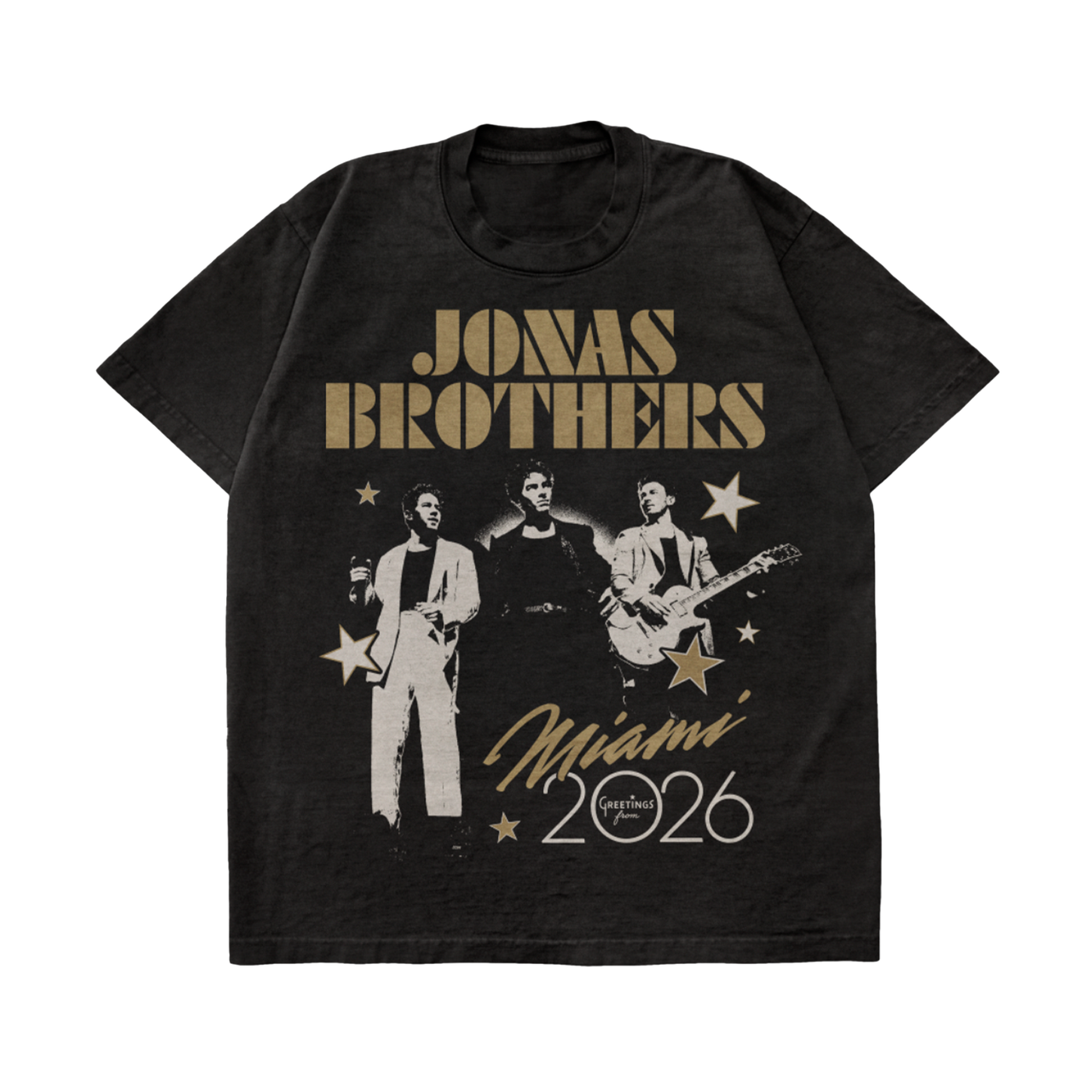 Greetings From Your Hometown - Miami, FL Tee – Jonas Brothers