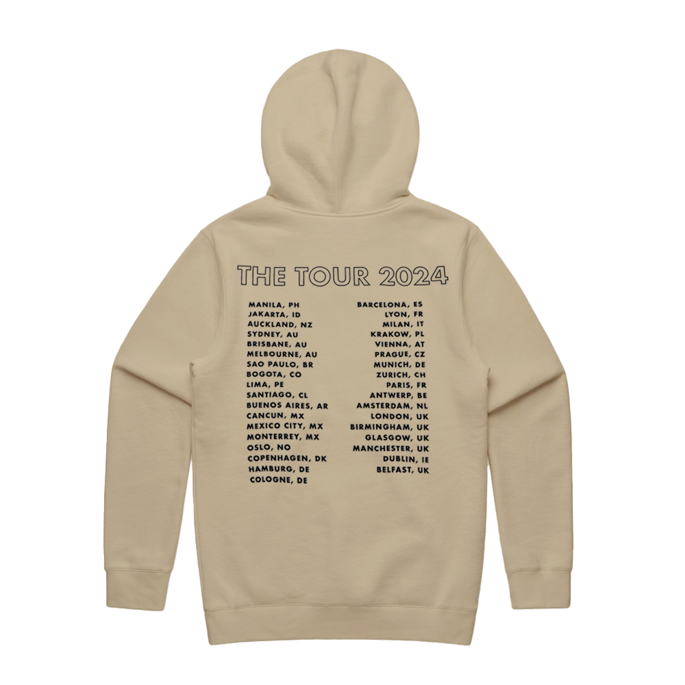 THE TOUR HOODIE - NATURAL - AU