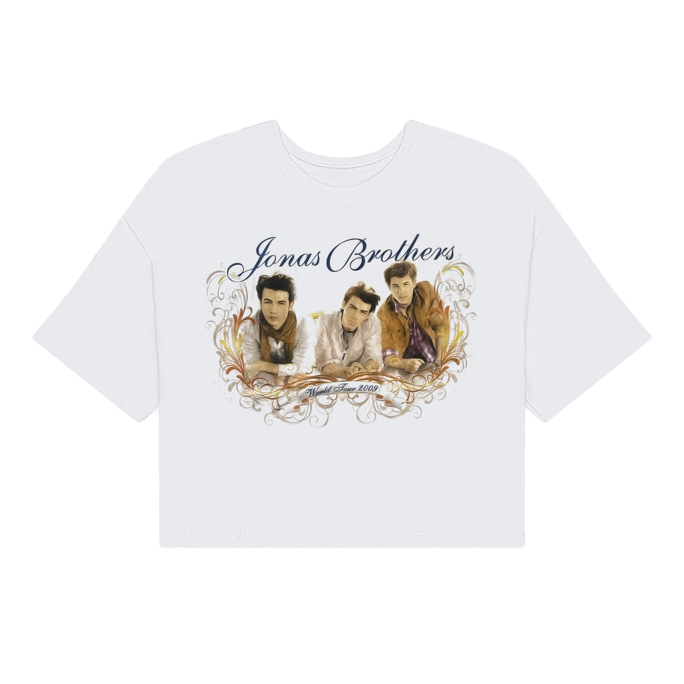 Vintage Lines, Vines and Trying Times Tour 2009 Crop Tee