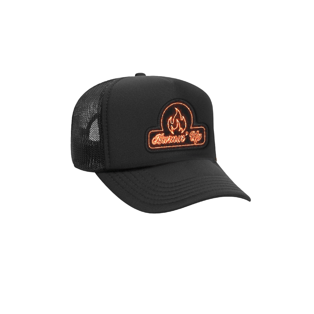 Burning Up Trucker Hat - AU