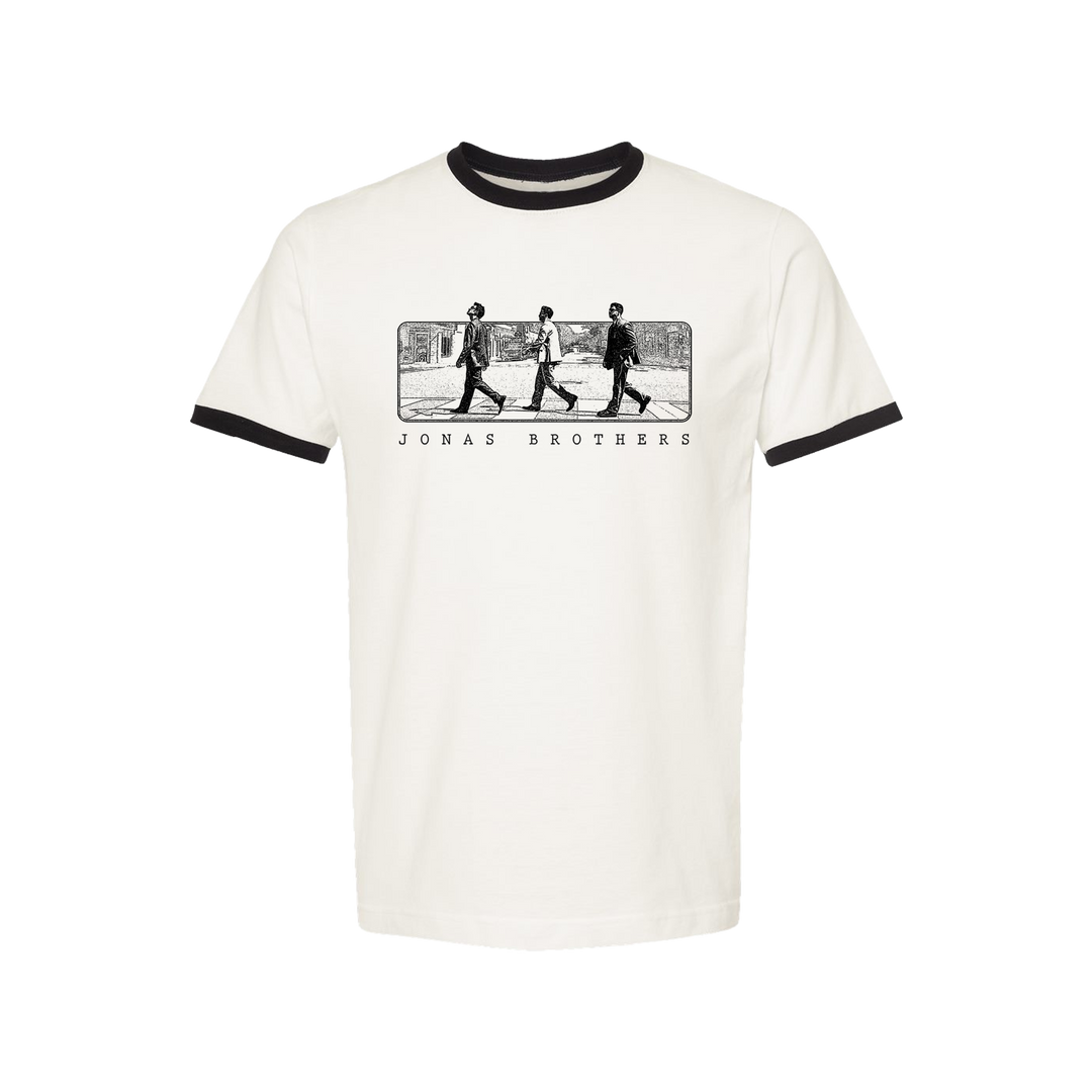 Jonas Road Ringer Tee – Jonas Brothers