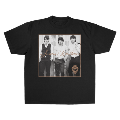 Classics Shirt – Kurzarm – Schwarz/Weiß – Jonas Brothers Album