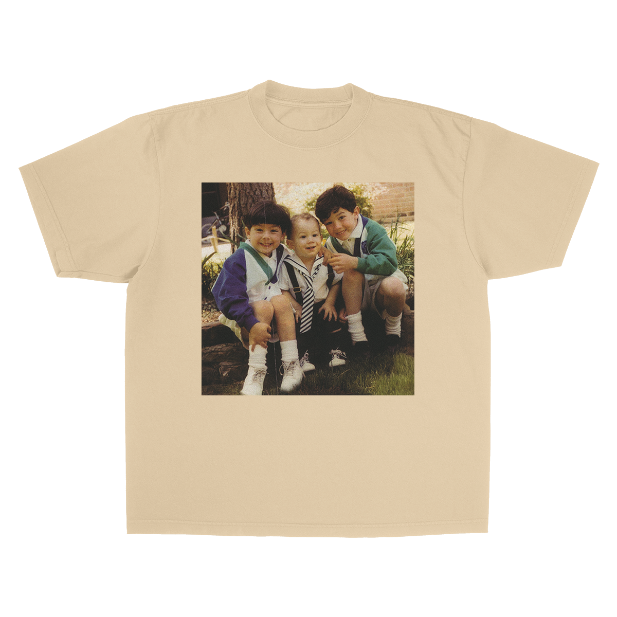 FAMILY BUSINESS PIC TEE – NATURAL