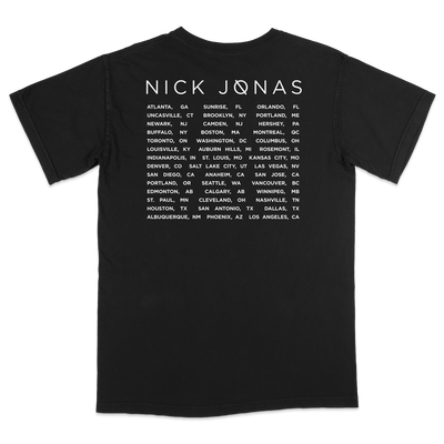 Nick Jonas 2016 Tour Tee