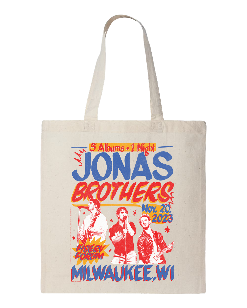 MILWAUKEE TOTE – Jonas Brothers