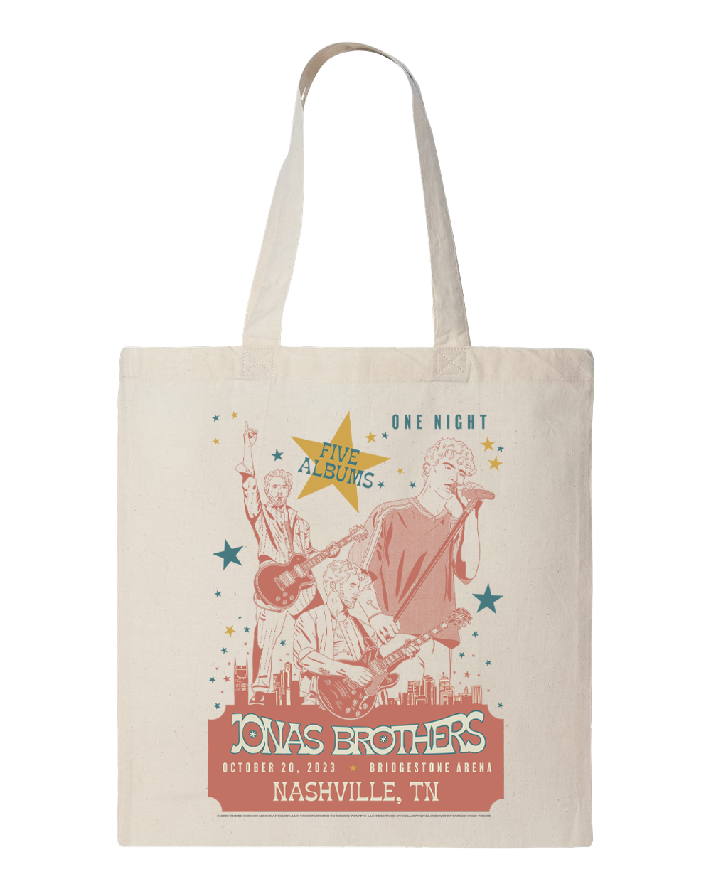 NASHVILLE TOTE Oct 20 Jonas Brothers nashville-tote-oct-20-jonas-brothers