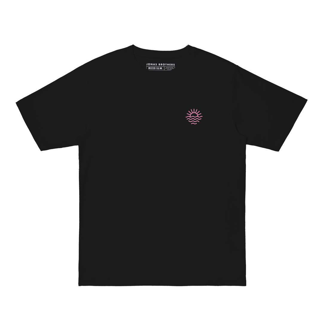 Sommer-Baby-Sunrise-T-Shirt – Schwarz
