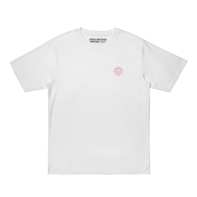 Sommer-Baby-Sunrise-T-Shirt – Weiß