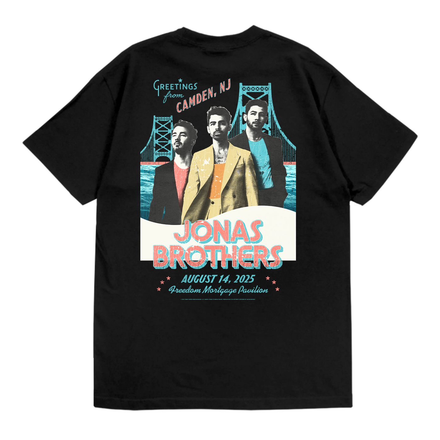 Greetings From Your Hometown - Camden, NJ City Tee