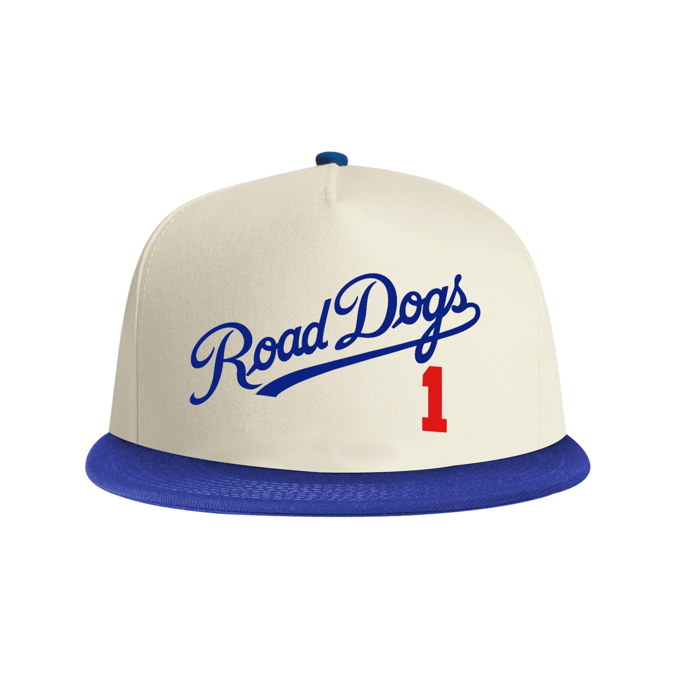 Road Dogs White and Blue Hat