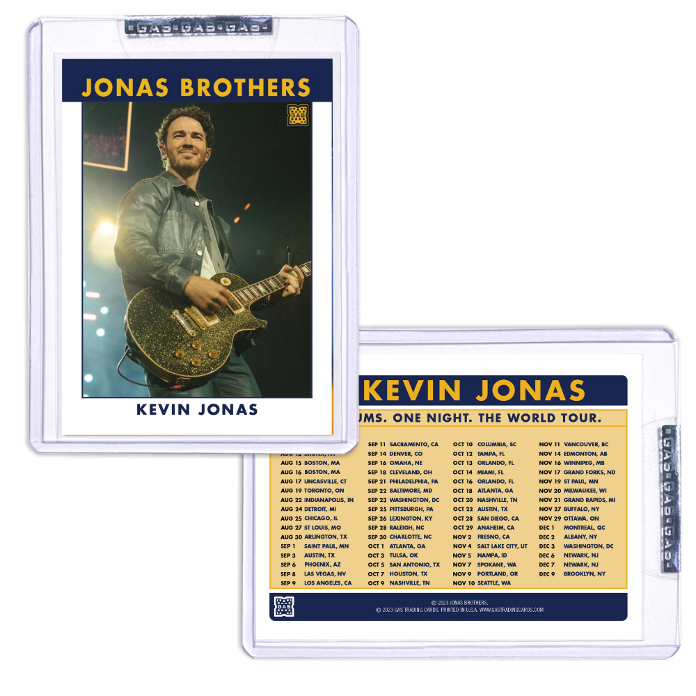 Kevin Jonas Trading Card # 2