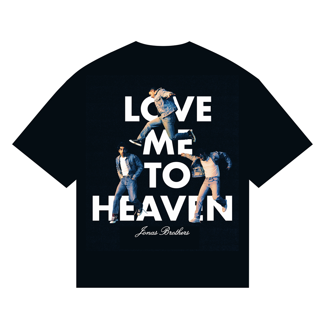 Love Me To Heaven Single Tee – Jonas Brothers Love Me To Heaven Single Tee – Jonas Brothers