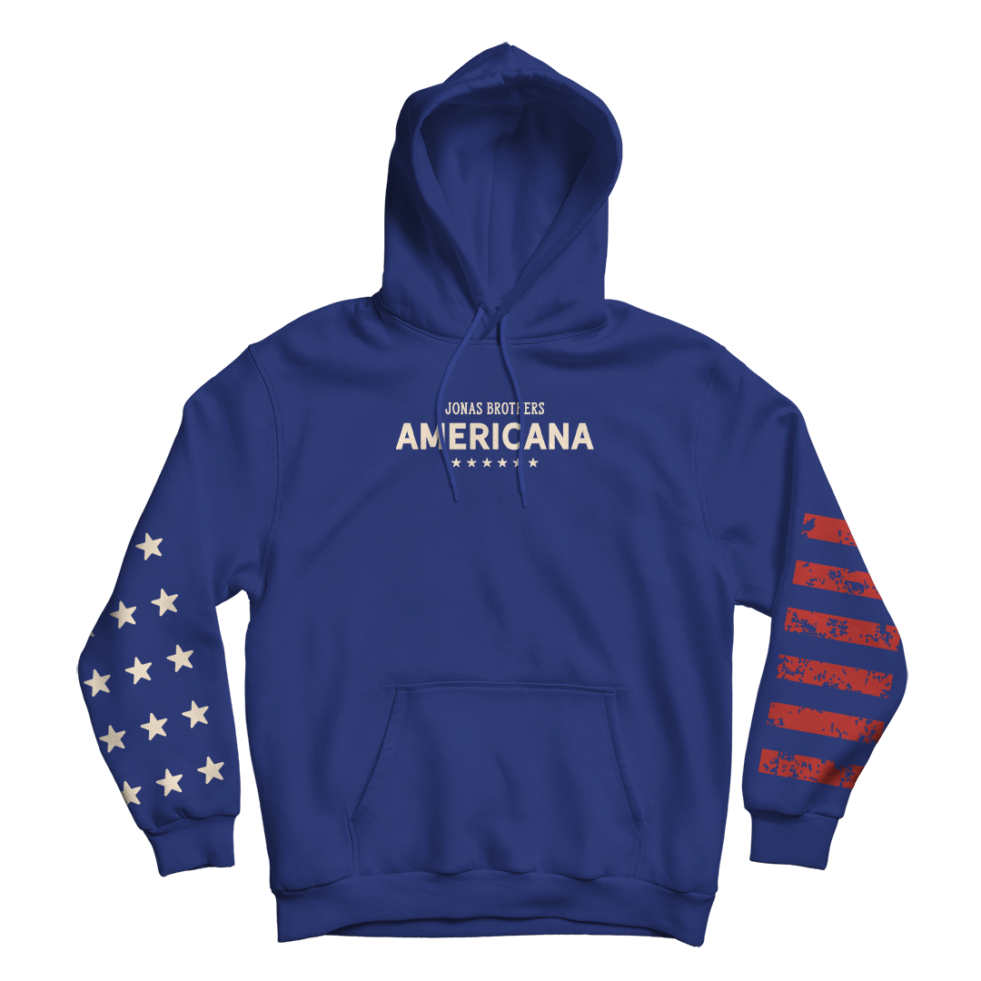 Americana-Sweatshirt – Blau