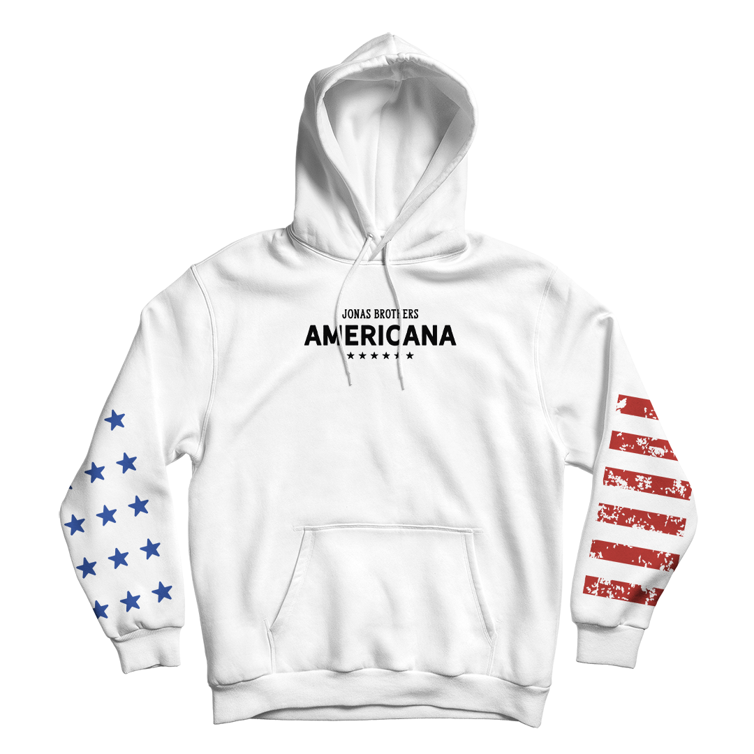 Americana-Sweatshirt – Weiß