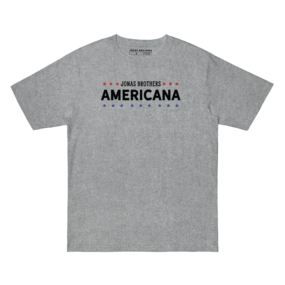 Camiseta Americana - Gris