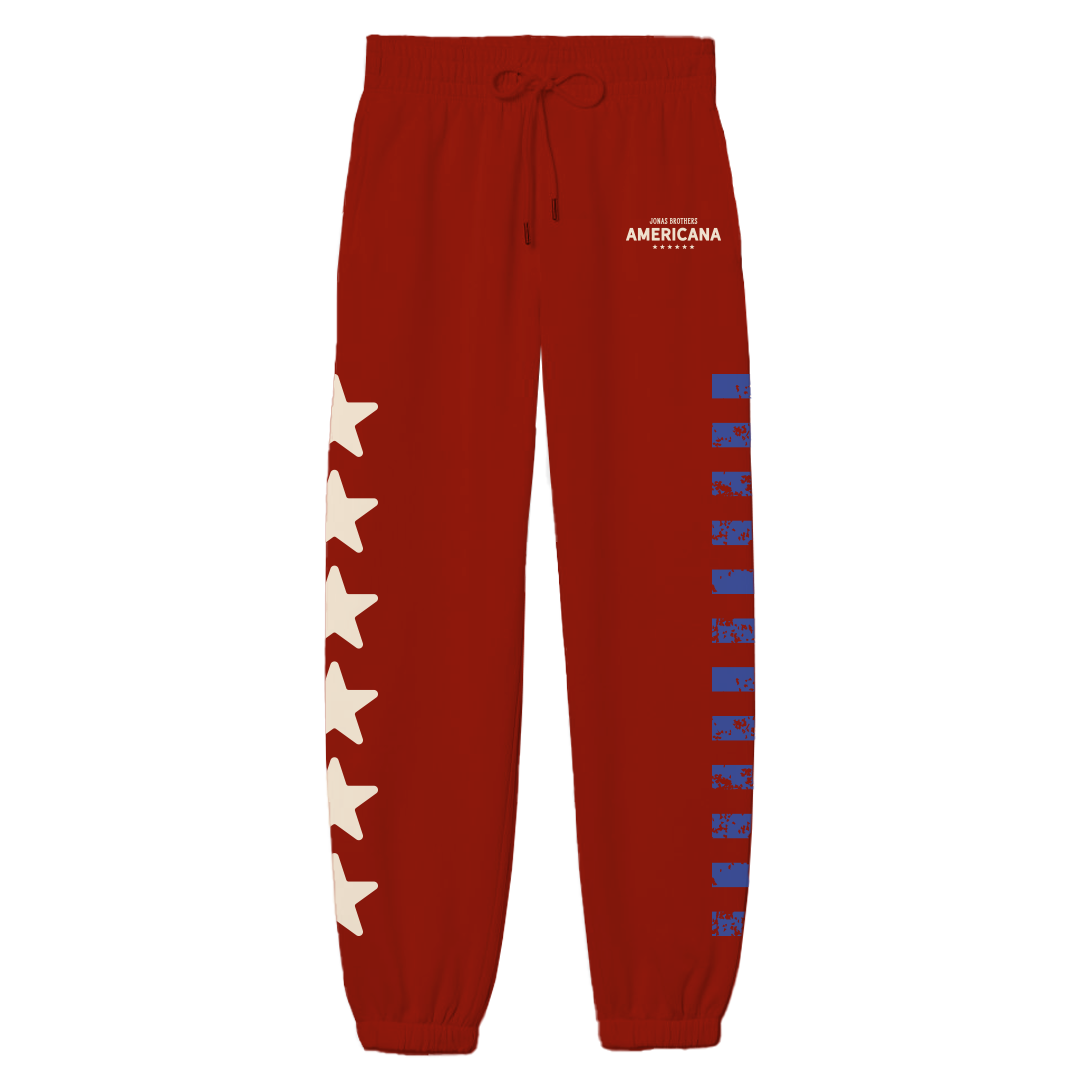 Americana Sweatpants - Red