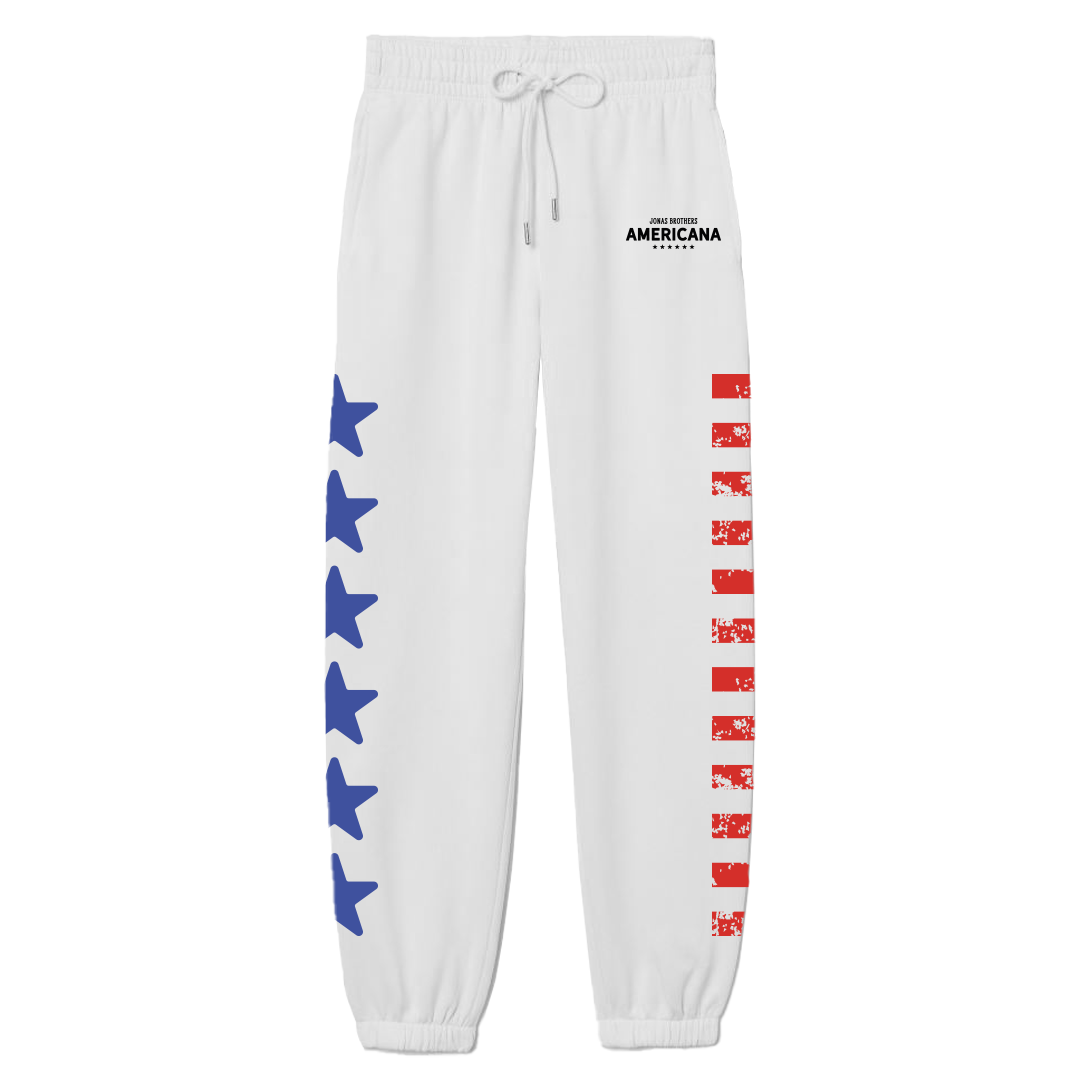 Americana Jogginghose – Weiß
