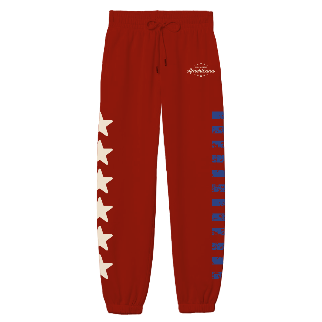 Americana Kinder-Jogginghose – Rot