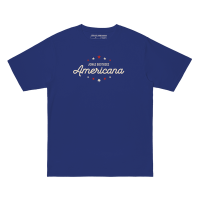 Americana Kinder-T-Shirt – Blau