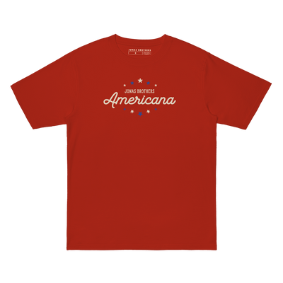 Americana Kinder-T-Shirt – Rot