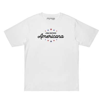 Americana Kinder-T-Shirt – Weiß