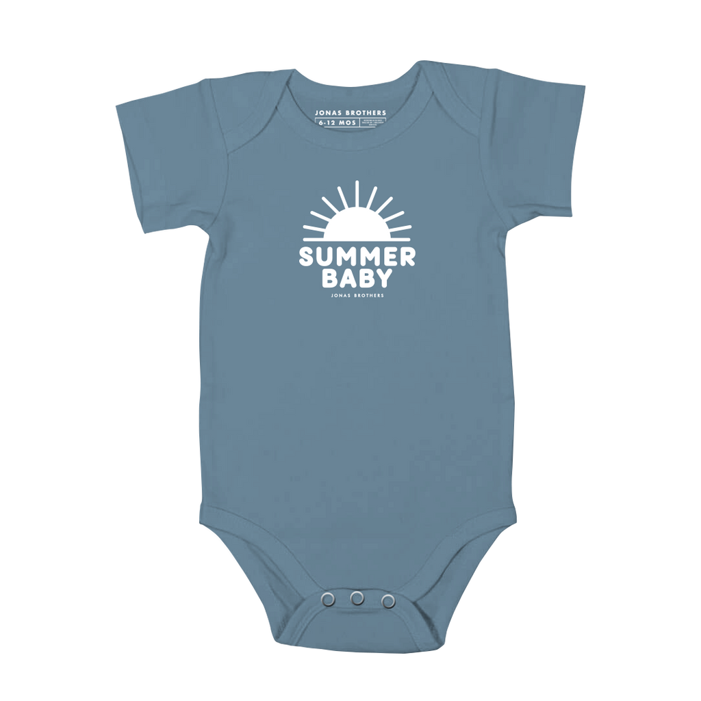 summer infant clothing Summer Baby Onesie - Blue