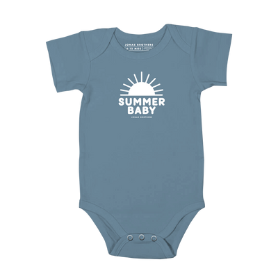 Sommer-Baby-Strampler – Blau
