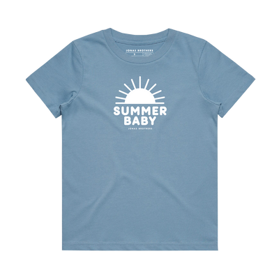 Sommer-Baby-Kinder-T-Shirt – Blau