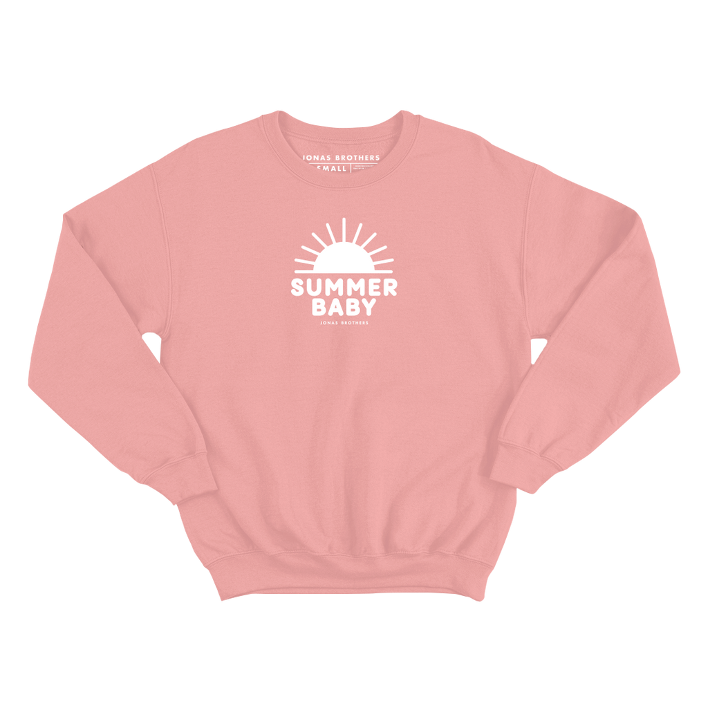 Pink Sweatshirt | Brothers Kids Jonas Summer Baby -