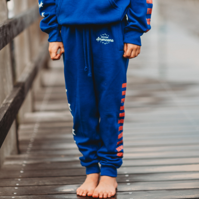 Americana Kinder-Jogginghose – Blau