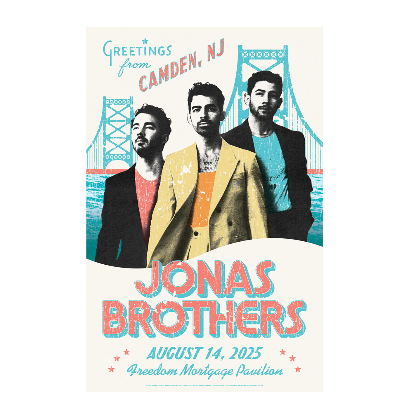 Greetings From Your Hometown - Camden, NJ City Poster
