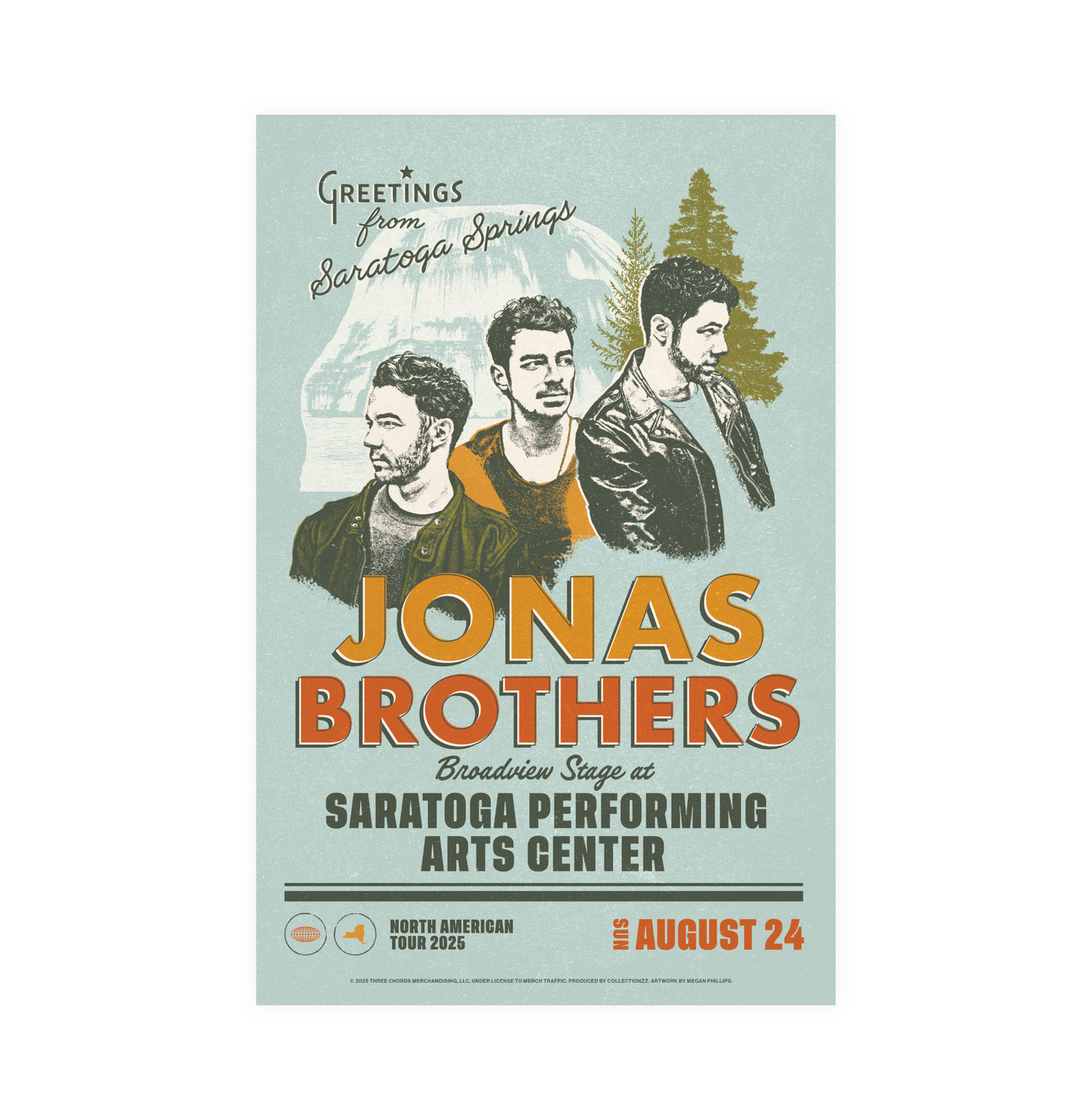 Greetings From Your Hometown - Saratoga Springs, NY Poster