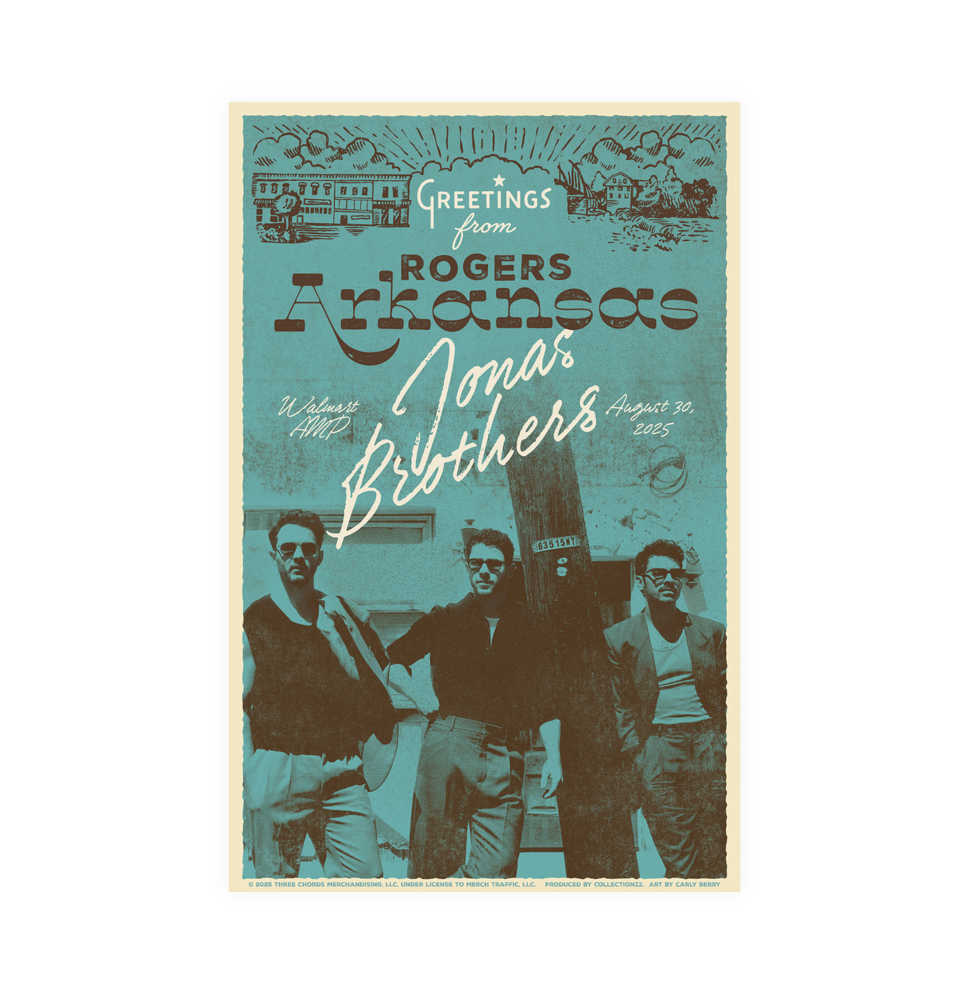 Greetings From Your Hometown - Rogers, AR Poster