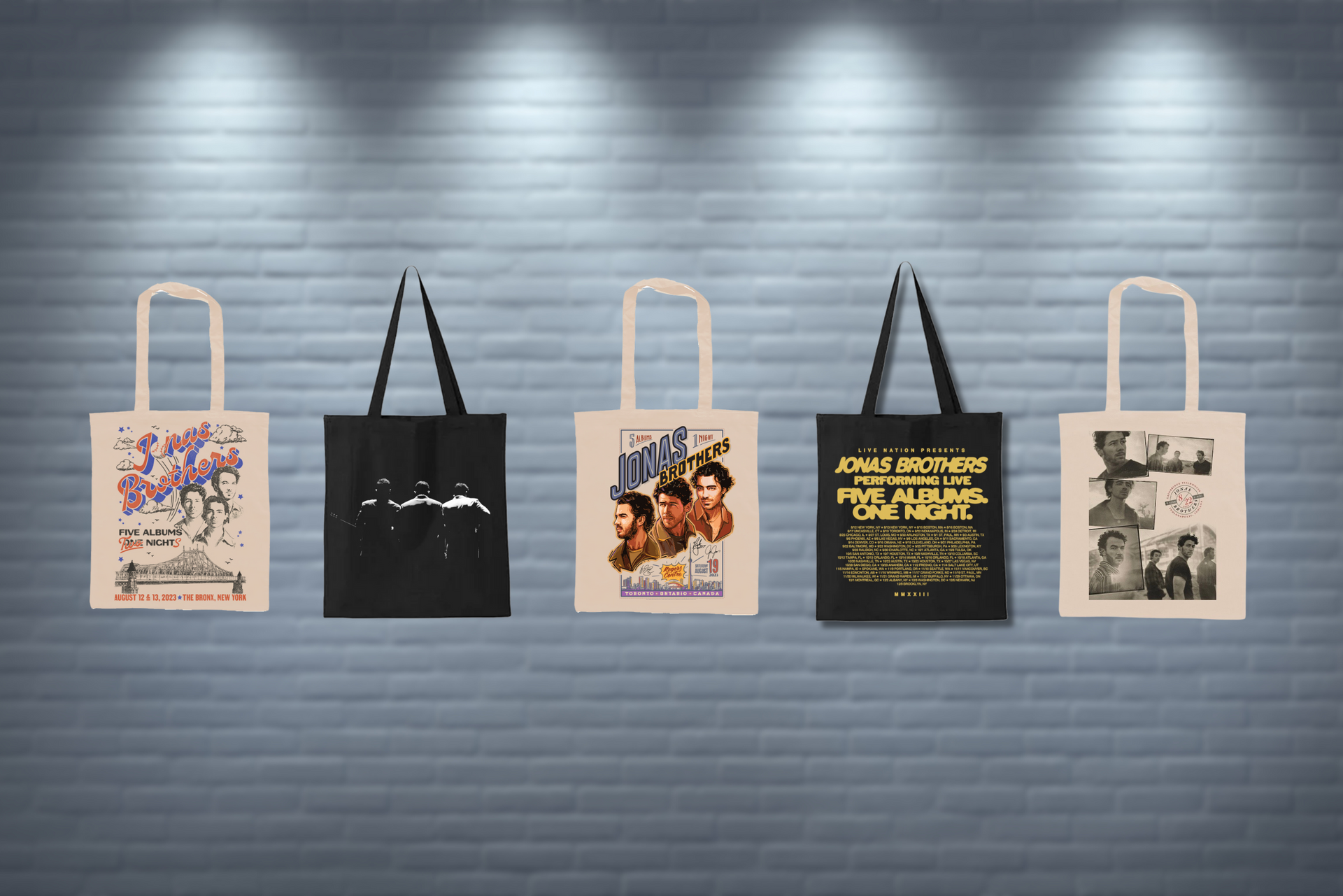 Totes BF Promo Jonas Brothers