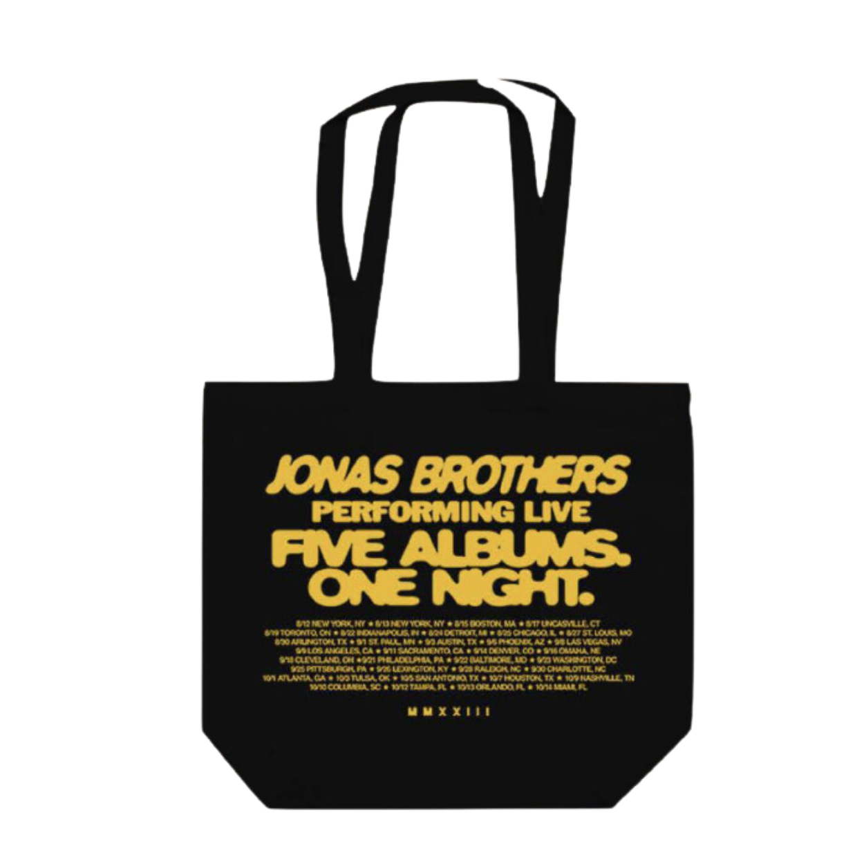 FIVE ALBUMBS ONE NIGHT TOTE - Pop-Up