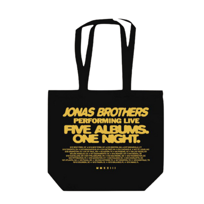 FIVE ALBUMBS ONE NIGHT TOTE - Pop-Up