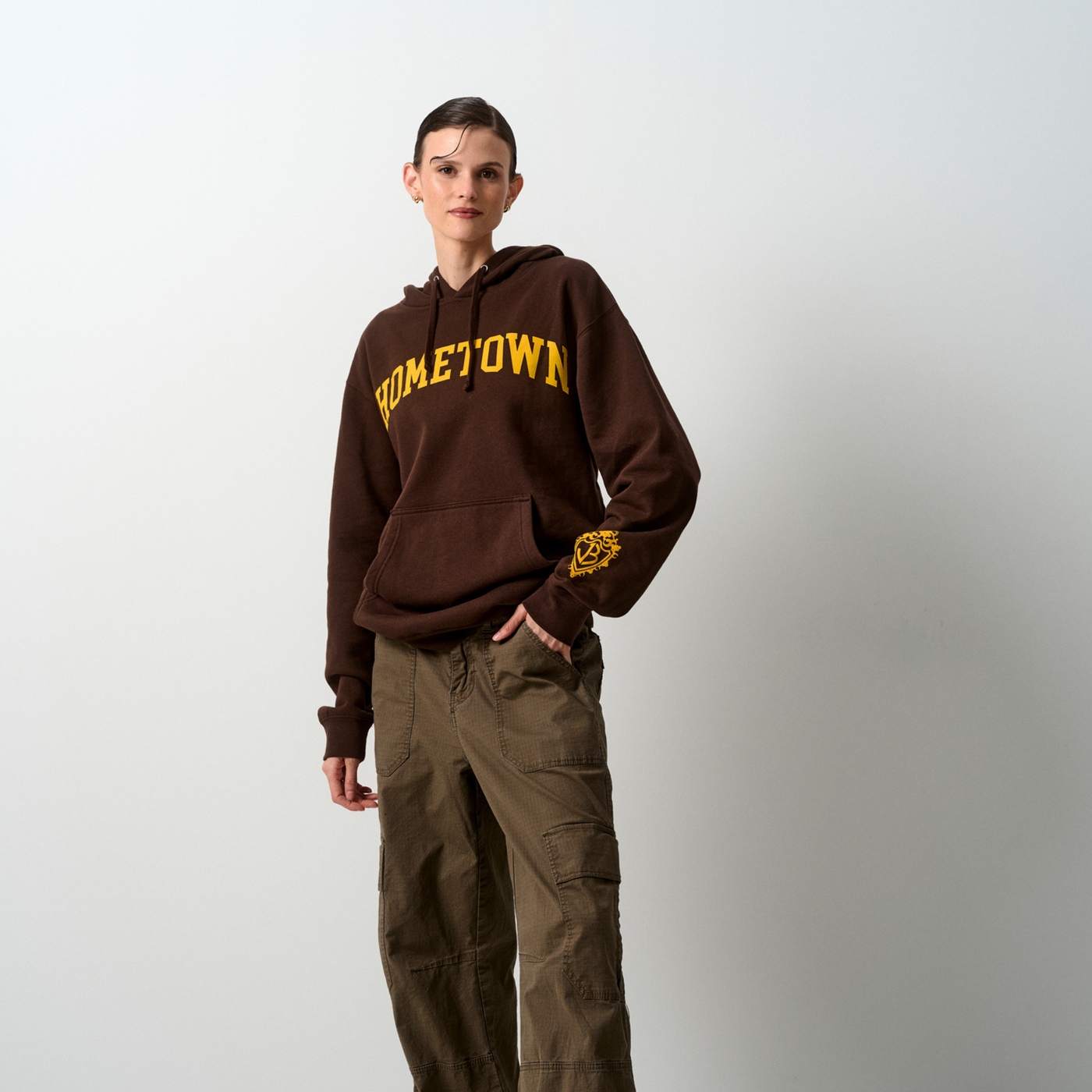 Hometown Hoodie - Brown