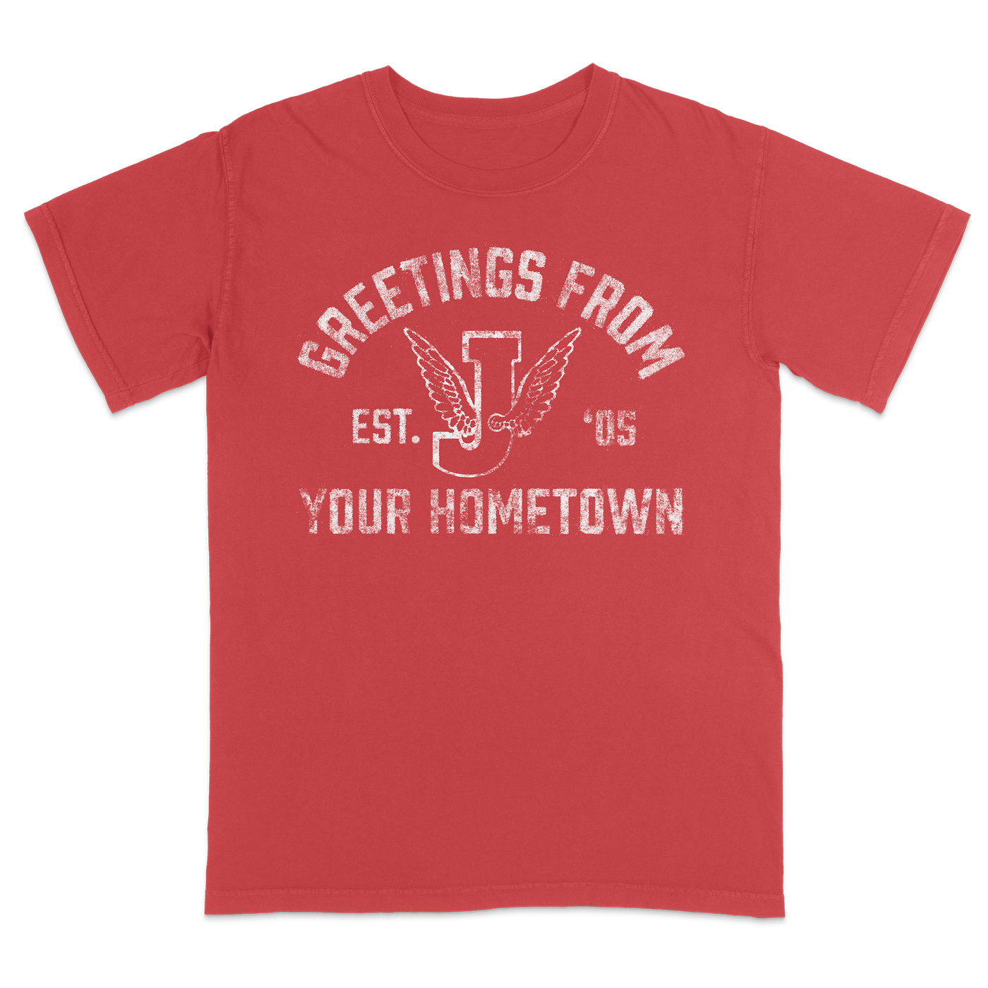 Vintage Red 20 Tee