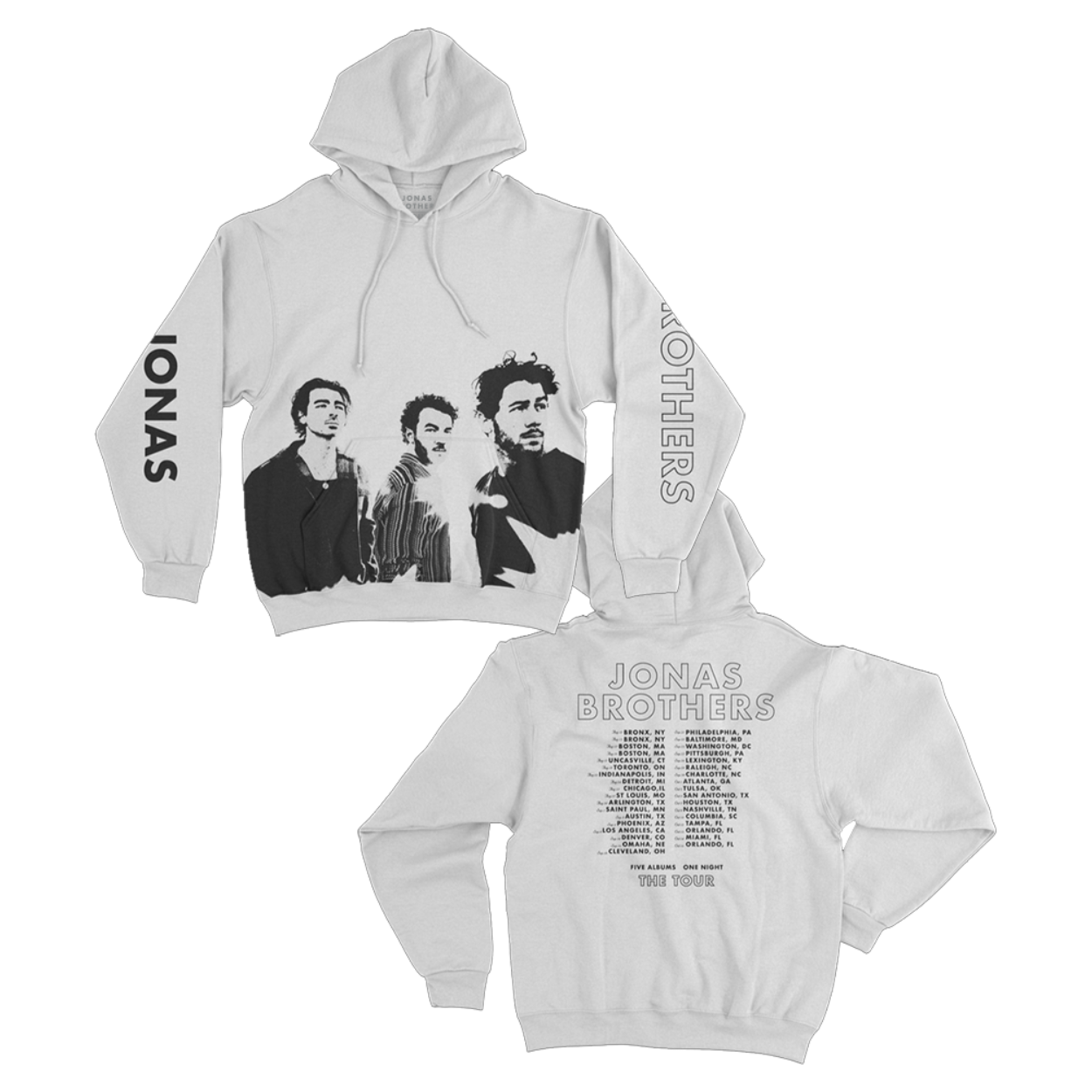 THE SILHOUETTE HOODIE - WHITE - Pop-Up