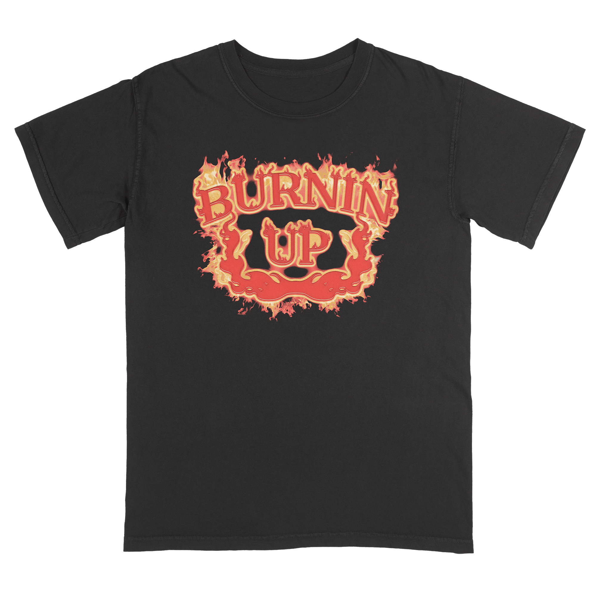 Burnin Up Vintage Flames Tee