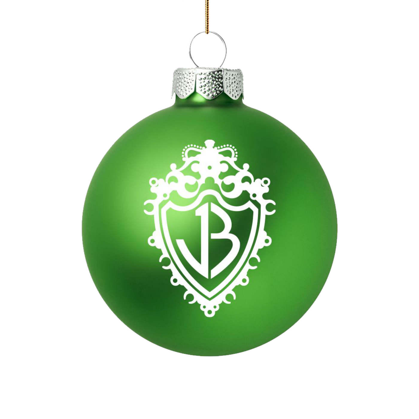 JB Crest Logo Green Ornament