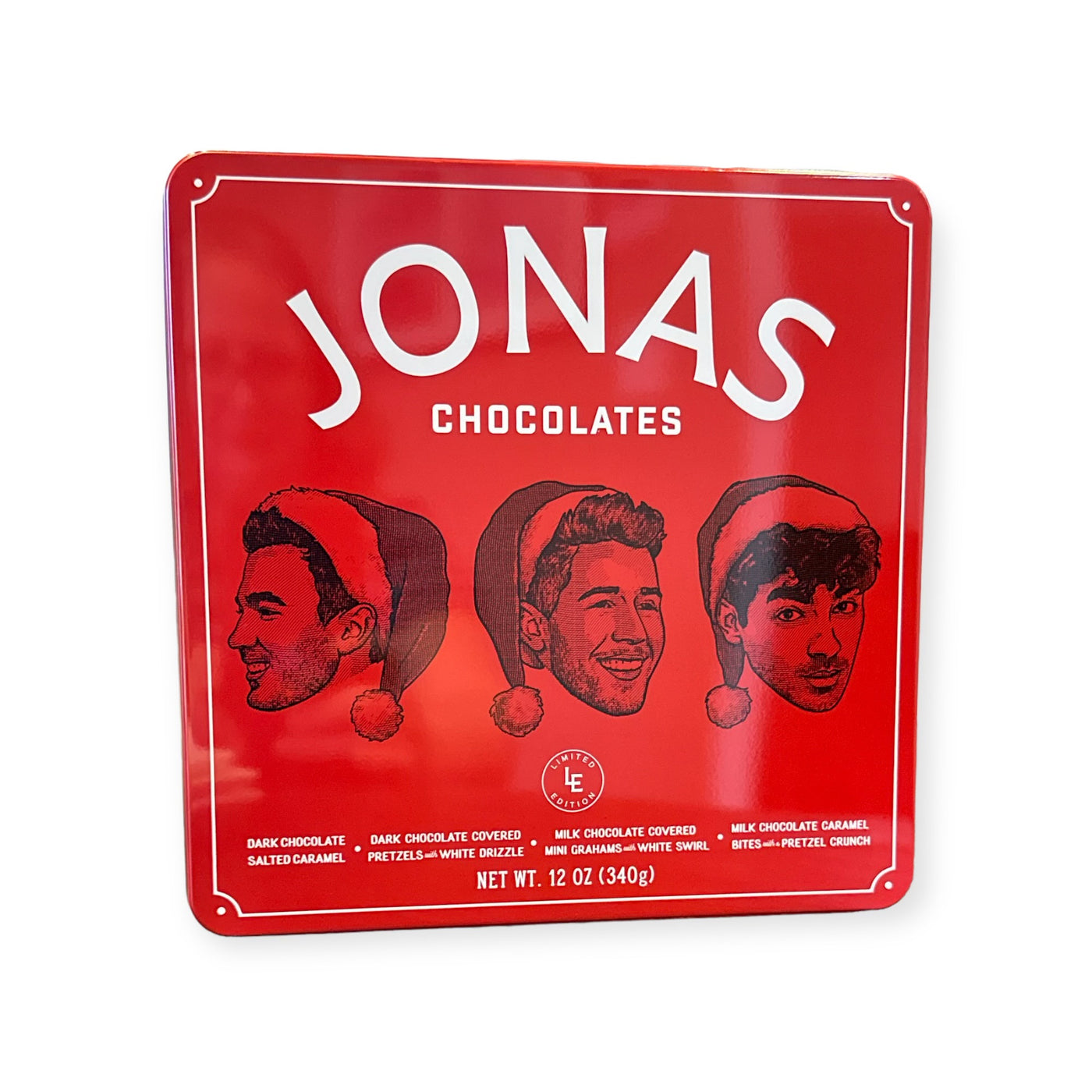 JONAS Chocolates - Tin Box Special Edition Set