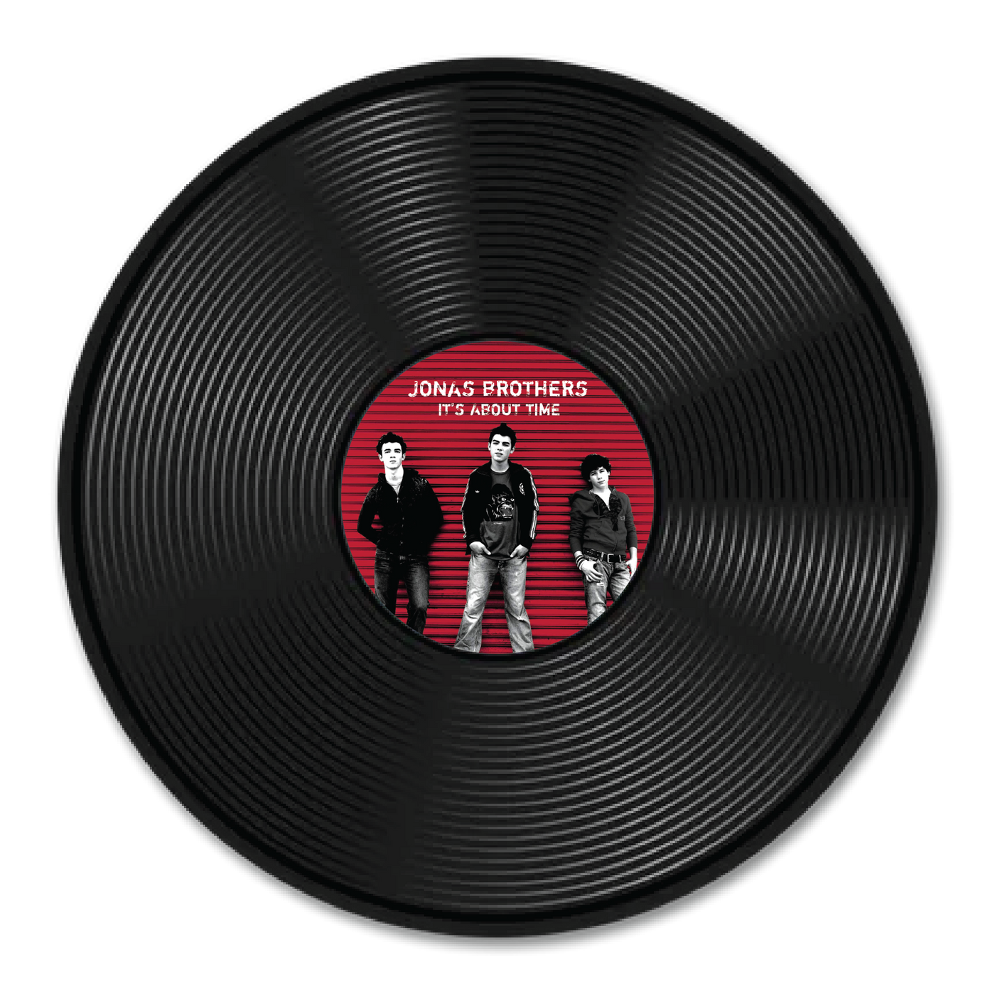 Jonas Brothers Album Vinyl Coasters