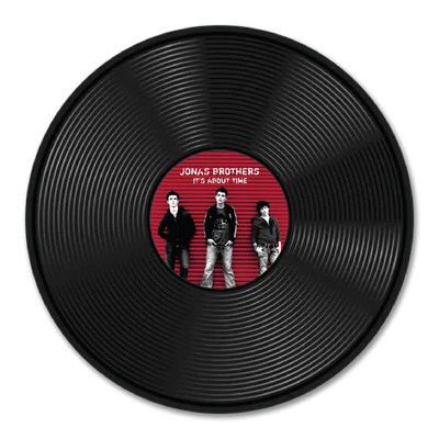Jonas Brothers Album Vinyl Coasters